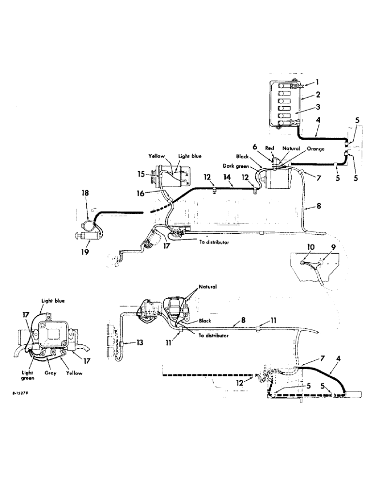 Схема запчастей Case IH 55 - (G-27) - ELECTRICAL SYSTEM, WIRING DIAGRAM (55) - ELECTRICAL SYSTEMS