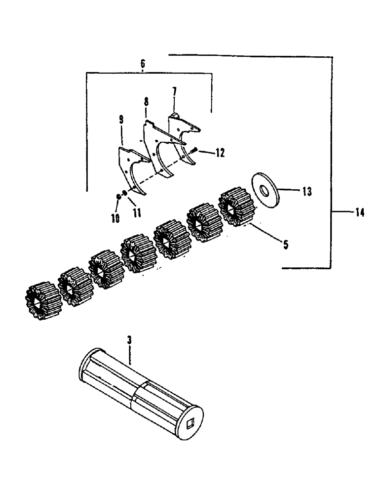 Схема запчастей Case IH 2400 - (E52) - METERING ROLL ASSEMBLIES, DISCONTINUED 