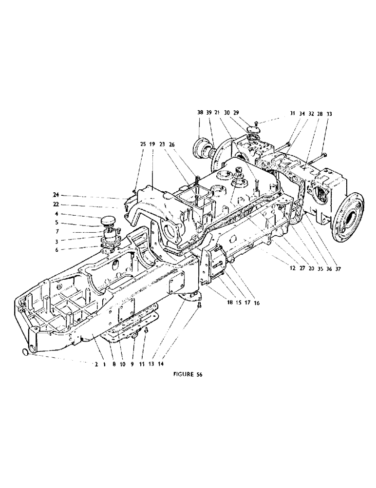 Схема запчастей Case IH 780 - (094) - MAIN FRAME AND COVERS (12) - CHASSIS