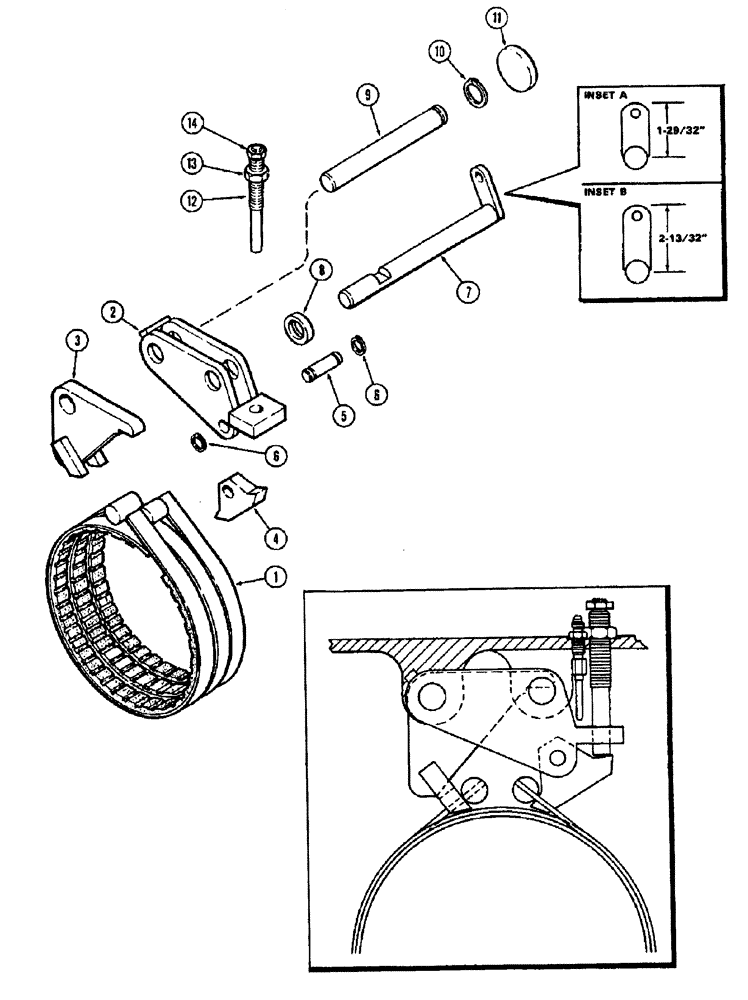 Схема запчастей Case IH 1370 - (120) - DIFFERENTIAL, BRAKE ASSEMBLY (06) - POWER TRAIN