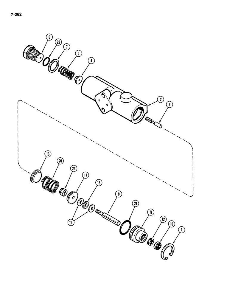 Схема запчастей Case IH 2094 - (7-262) - PRESSURE REGULATOR VALVE, IF EQUIPPED (07) - BRAKES