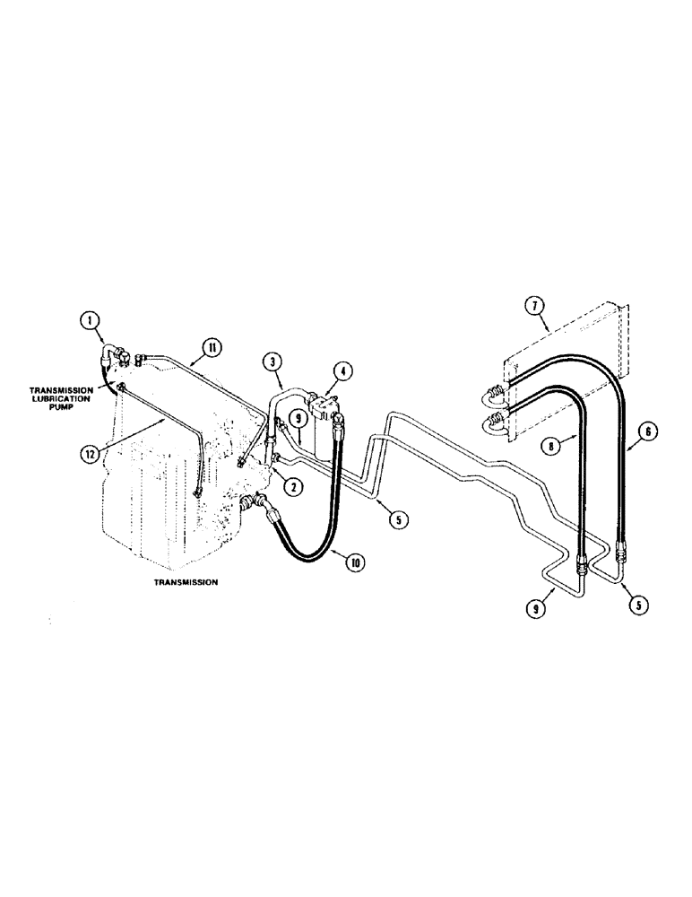 Схема запчастей Case IH 9110 - (1-12) - PICTORIAL INDEX, LUBRICATION HYDRAULICS (00) - PICTORIAL INDEX