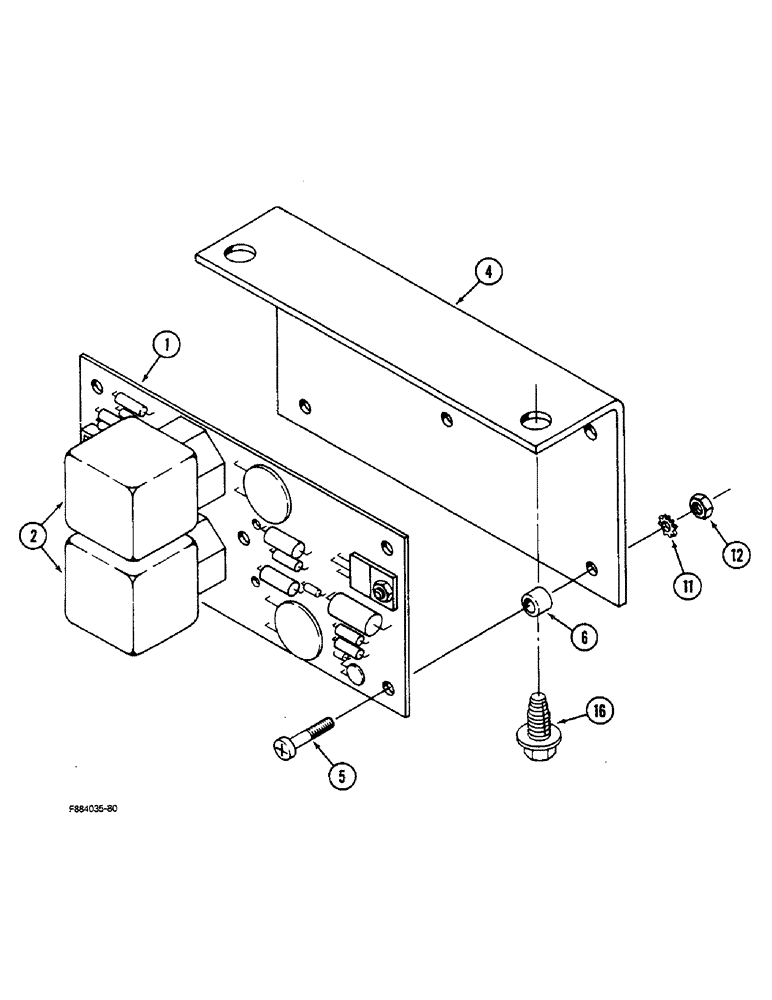 Схема запчастей Case IH STEIGER - (4-62) - TIME BASE FLASHER ASSEMBLY (04) - ELECTRICAL SYSTEMS