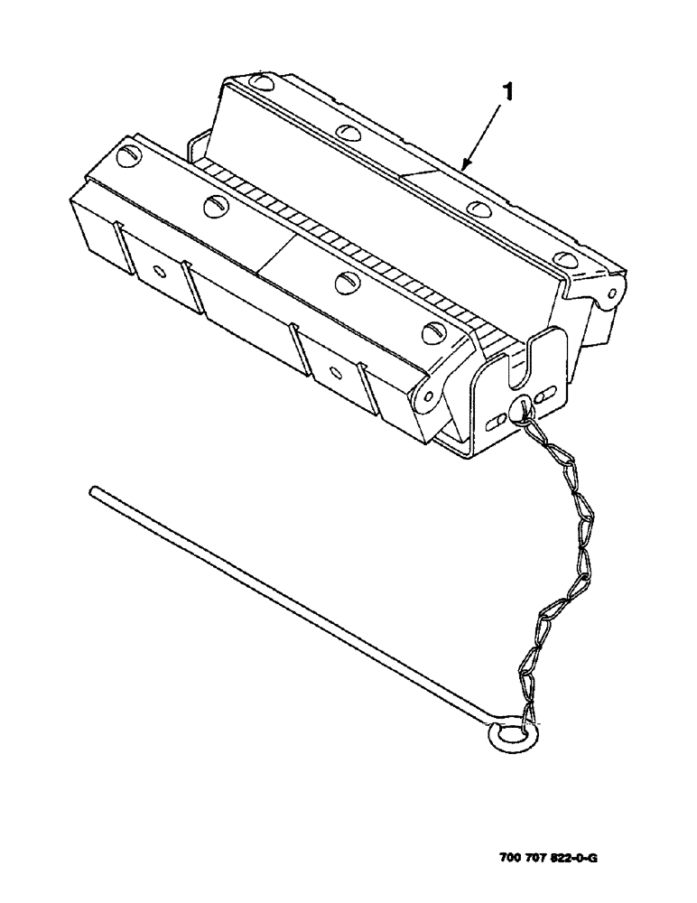 Схема запчастей Case IH 8455 - (9-32) - LACER AND SPLICER TOOL KIT, (700707822 CLIPPER LACER AND Decals & Attachments