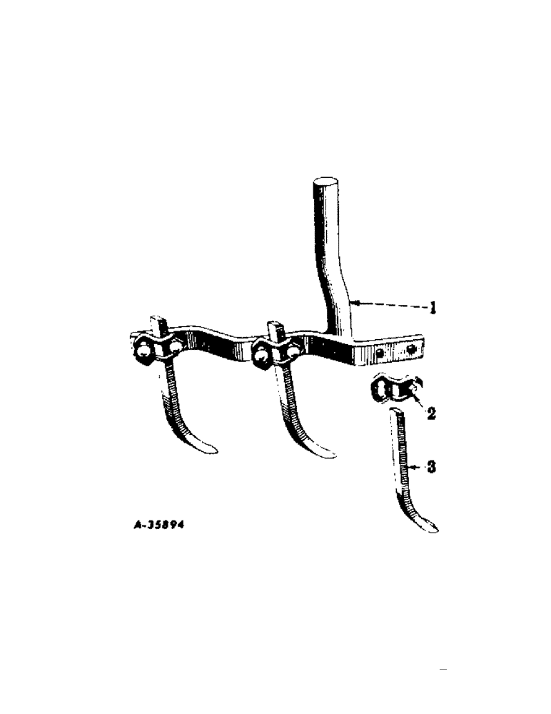 Схема запчастей Case IH 78 - (AM-19[A]) - TOBACCO HOE ATTACHMENT, FOR TWO AND FOUR ROW CULTIVATORS 