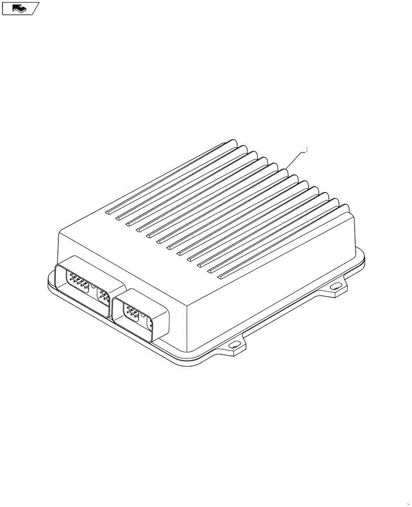 Схема запчастей Case IH 4420 - (11-097) - NAV II CONTROLLER Options