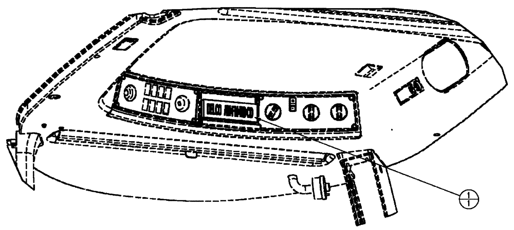 Схема запчастей Case IH FLX3010 - (10-019) - RADIO GROUP "SERIAL # 20003 AND LATER" Options