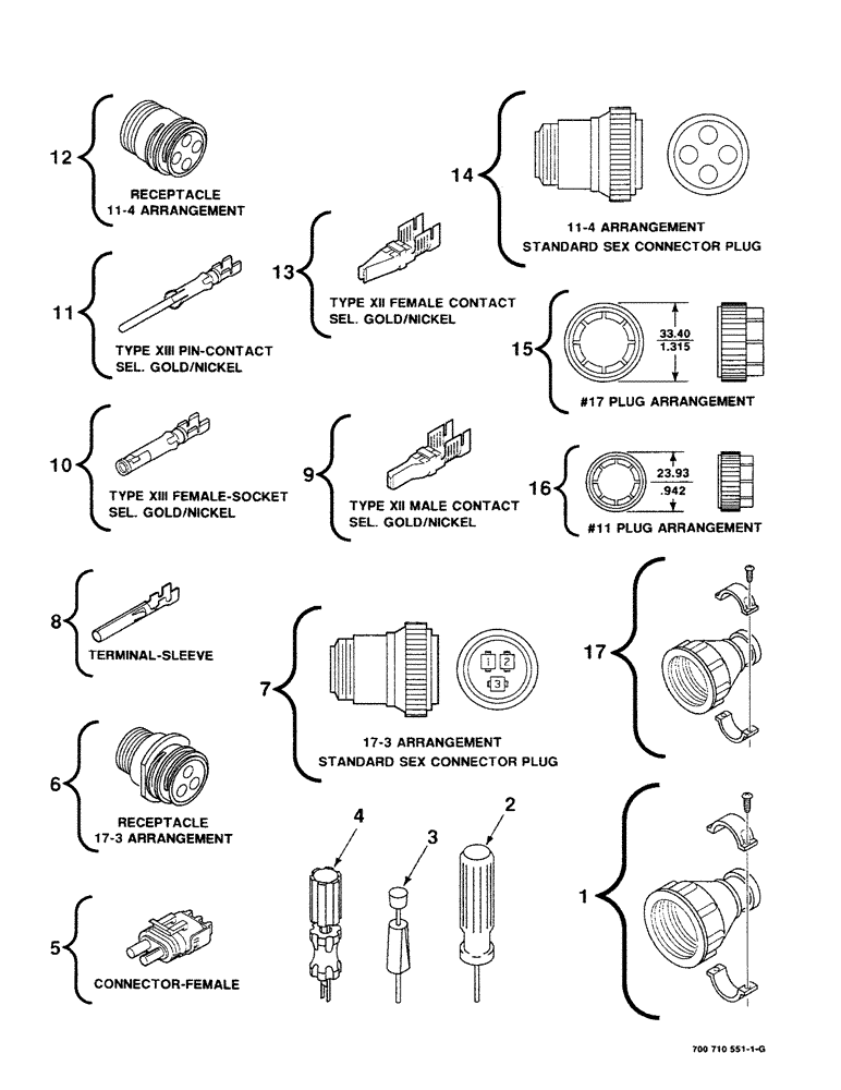 Схема запчастей Case IH 8430 - (4-10) - ELECTRICAL HARNESS SERVICE PARTS (06) - ELECTRICAL