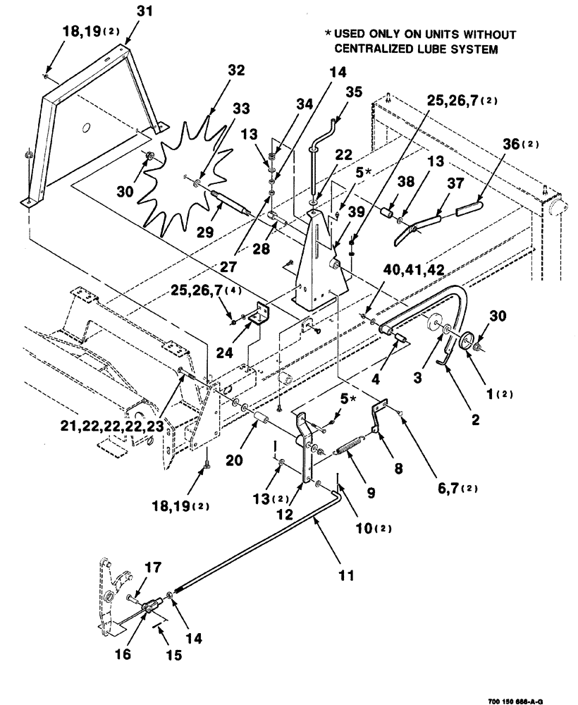 Схема запчастей Case IH 8575 - (05-030) - STARWHEEL ASSEMBLY, S.N. CFH0163129 AND LATER (16) - BALE EJECTOR