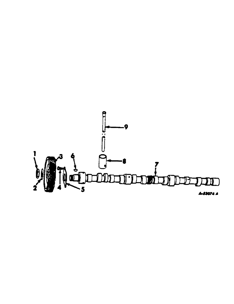 Схема запчастей Case IH C-291 - (D-06) - CAMSHAFT AND RELATED PARTS 