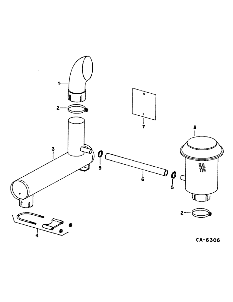 Схема запчастей Case IH 1420 - (12-02) - POWER, ASPIRATED PRE-CLEANER PRE-SCREENER, FOR FACTORY INSTALLED ASPIRATOR ATTACHMENT Power