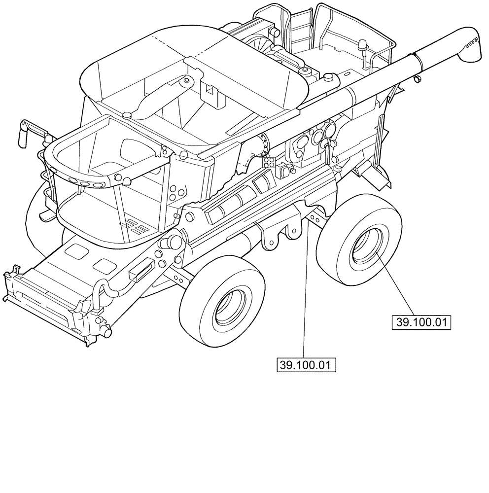 Схема запчастей Case IH 7130 - (33.000.00) - SECTION INDEX - BRAKES & CONTROLS (33) - BRAKES & CONTROLS