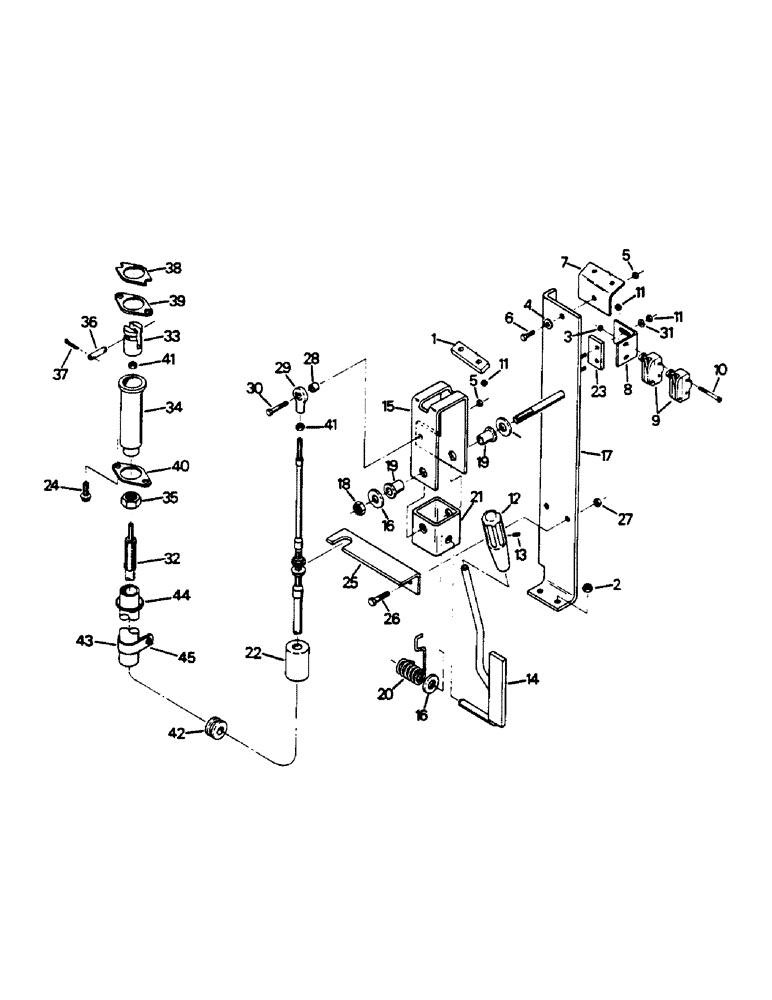 Схема запчастей Case IH 9130 - (01-44) - PTO CONTROLS (10) - CAB