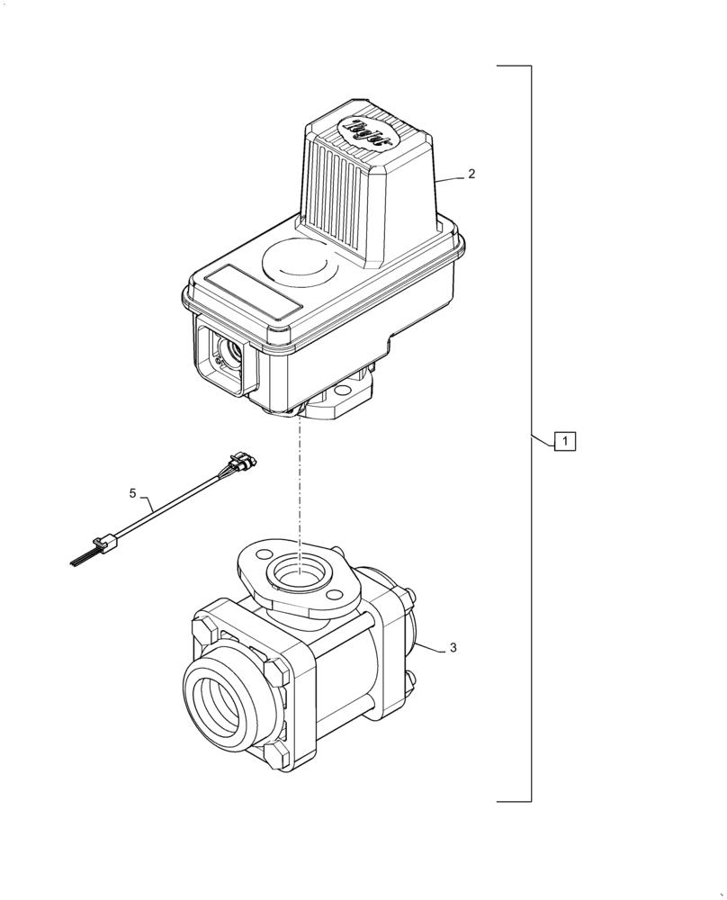 Схема запчастей Case IH 2240 - (78.110.AI[01]) - SPARGE VALVE ASSY (78) - SPRAYING