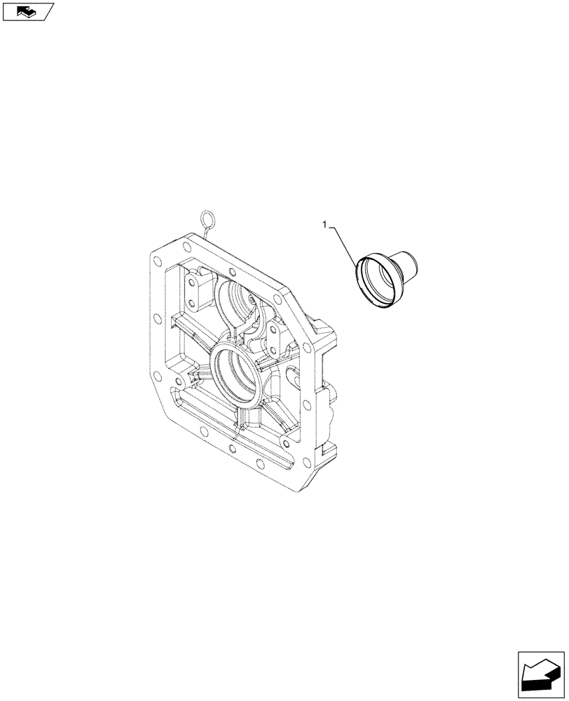 Схема запчастей Case IH FARMALL 115C - (31.114.AH[12]) - VAR - 330928, 331928, 330897, 334202, 330772, 334203 - PTO SHAFT, GUARD (31) - IMPLEMENT POWER TAKE OFF