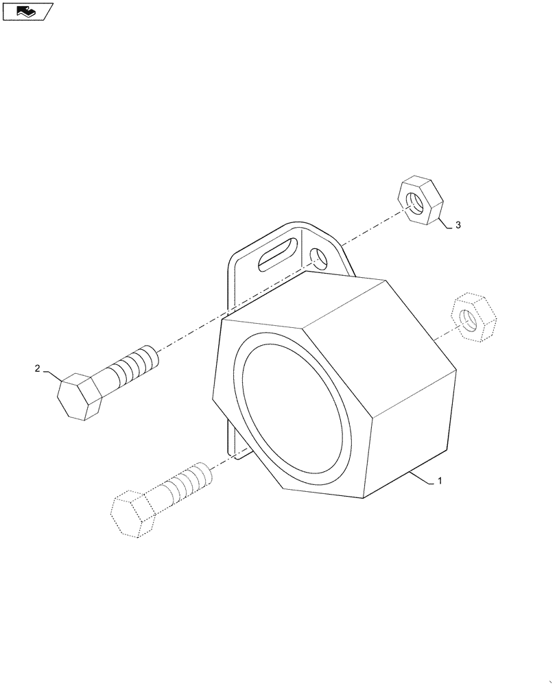 Схема запчастей Case IH 635 - (55.408.01) - BACKUP ALARM (55) - ELECTRICAL SYSTEMS