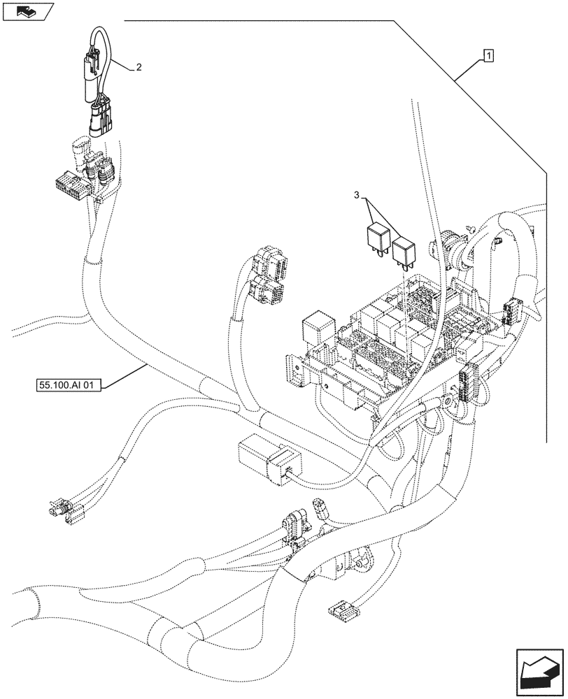 Схема запчастей Case IH FARMALL 105U - (88.082.AA[04]) - DIA KIT, FRONT LOADER, BUCKET, ISO - END YR 23-JUL-2015 (88) - ACCESSORIES