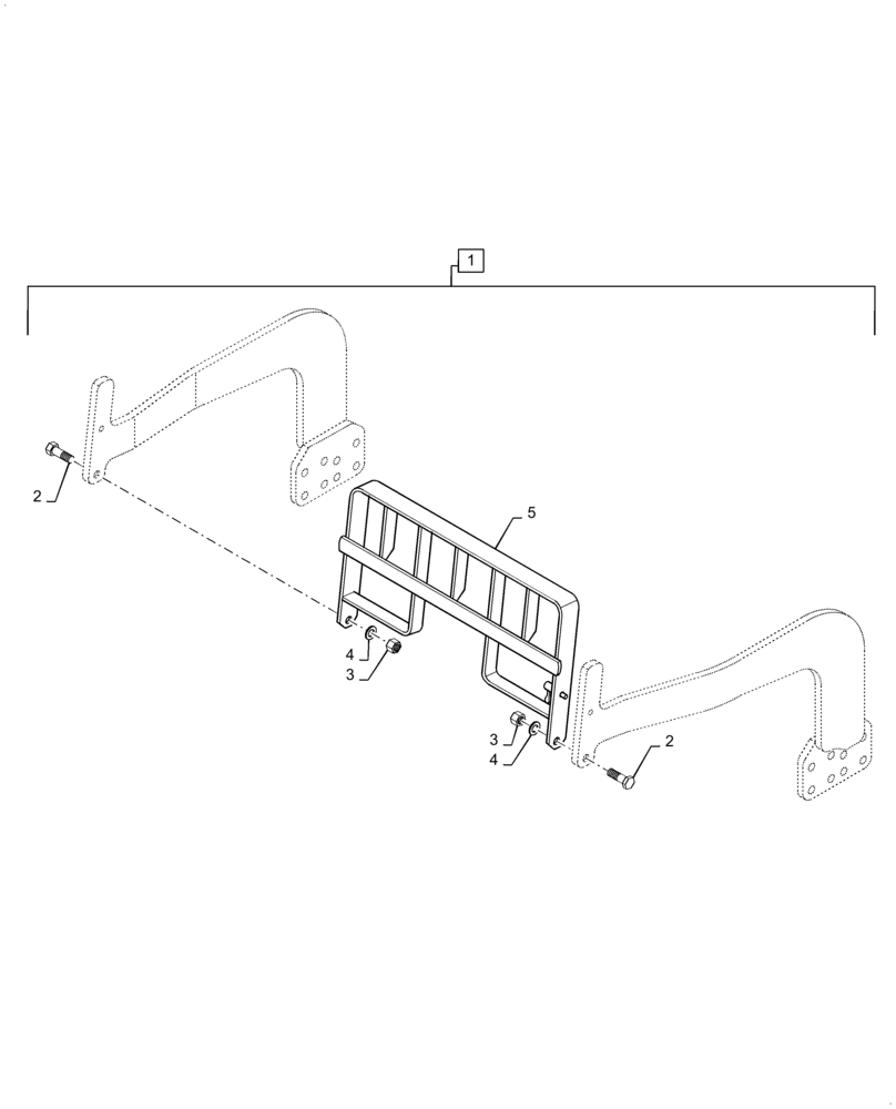 Схема запчастей Case IH L775 - (90.116.BL[01]) - VAR - 715824156 - HD GRILLE GUARD FOR PUMA 165, 180, 195, 210 (90) - PLATFORM, CAB, BODYWORK AND DECALS