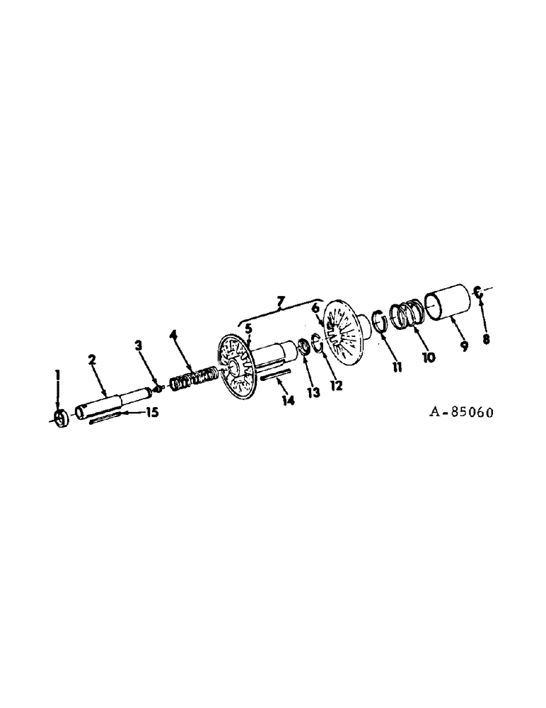 Схема запчастей Case IH 10 - (A-14) - VARIABLE DRIVEN PULLEY, FOR 27, 37, 46, 47, 420, 430 AND 440 BALERS 