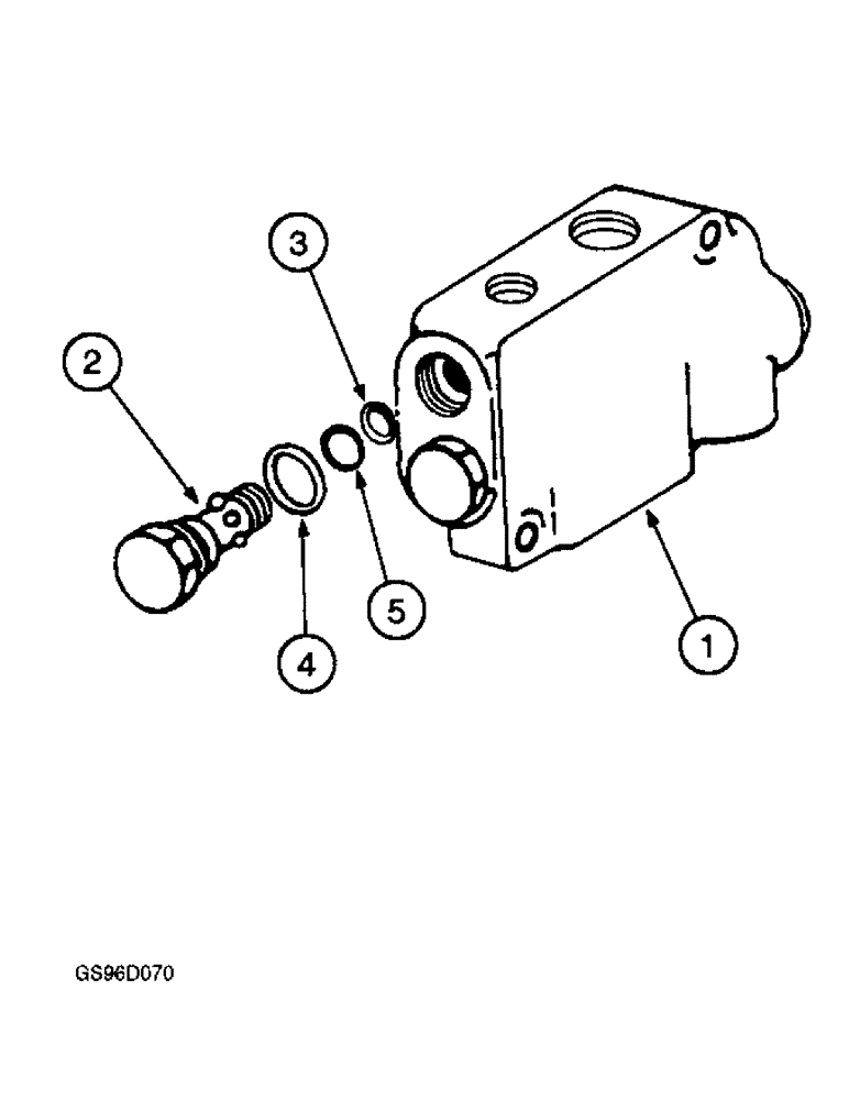 Схема запчастей Case IH 1400 - (8-36) - FLOW CONTROL VALVE (07) - HYDRAULICS