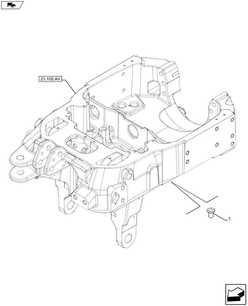 Схема запчастей Case IH MAXXUM 130 - (35.160.AB[02]) - VAR - 390926 - CONTROL VALVE HOSES (35) - HYDRAULIC SYSTEMS