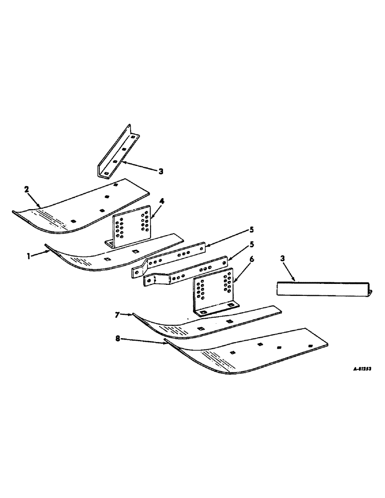 Схема запчастей Case IH 66-SERIES - (U-41) - GAUGE SHOES, NARROW AND WIDE, FOR 2 AND 4-ROW PLANTERS 