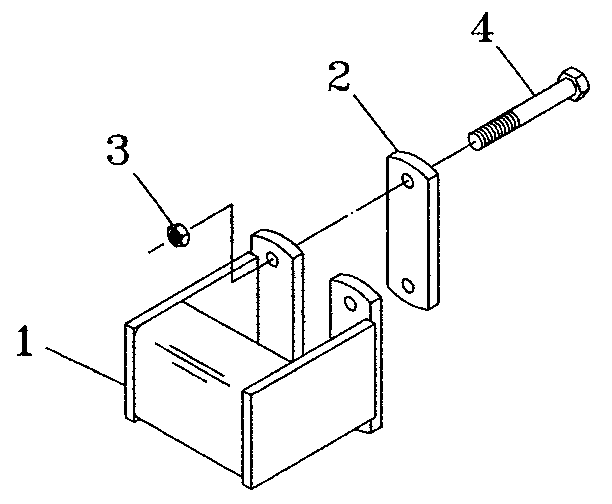 Схема запчастей Case IH NPX5300 - (39.100.07) - SIDEDRESS BRACKET (09) - CHASSIS/ATTACHMENTS