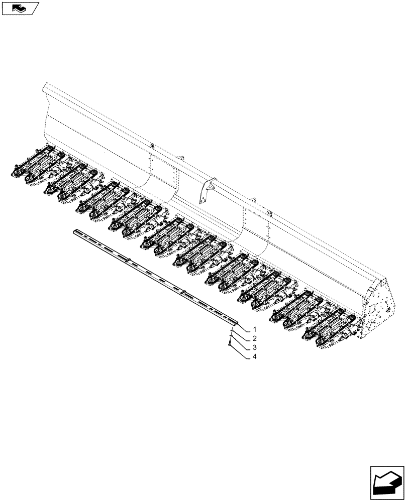 Схема запчастей Case IH 4208-30 - (88.089.01) - DIA, KIT, FIXATION (88) - ACCESSORIES