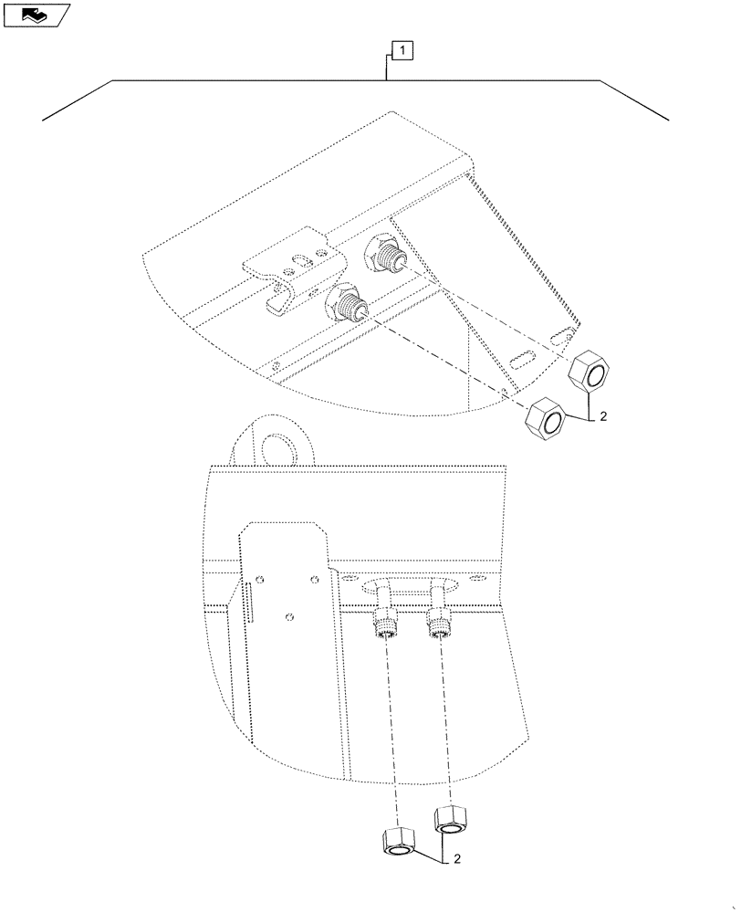 Схема запчастей Case IH 4406-30 - (88.035.02) - DIA, KIT, HYDRAULIC TUBE CAPS (88) - ACCESSORIES