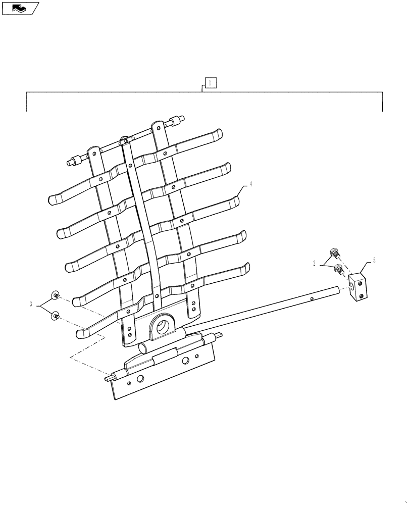 Схема запчастей Case IH MAGNUM 310 - (90.120.BH[05]) - VAR - 420010, 420012, 429373, 449058 - SEAT BACK LUMBER ASSY (90) - PLATFORM, CAB, BODYWORK AND DECALS