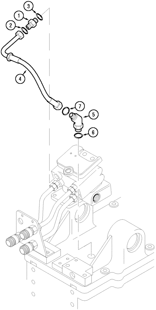 Схема запчастей Case IH MX170 - (08-15) - CYLINDER (35) - HYDRAULIC SYSTEMS