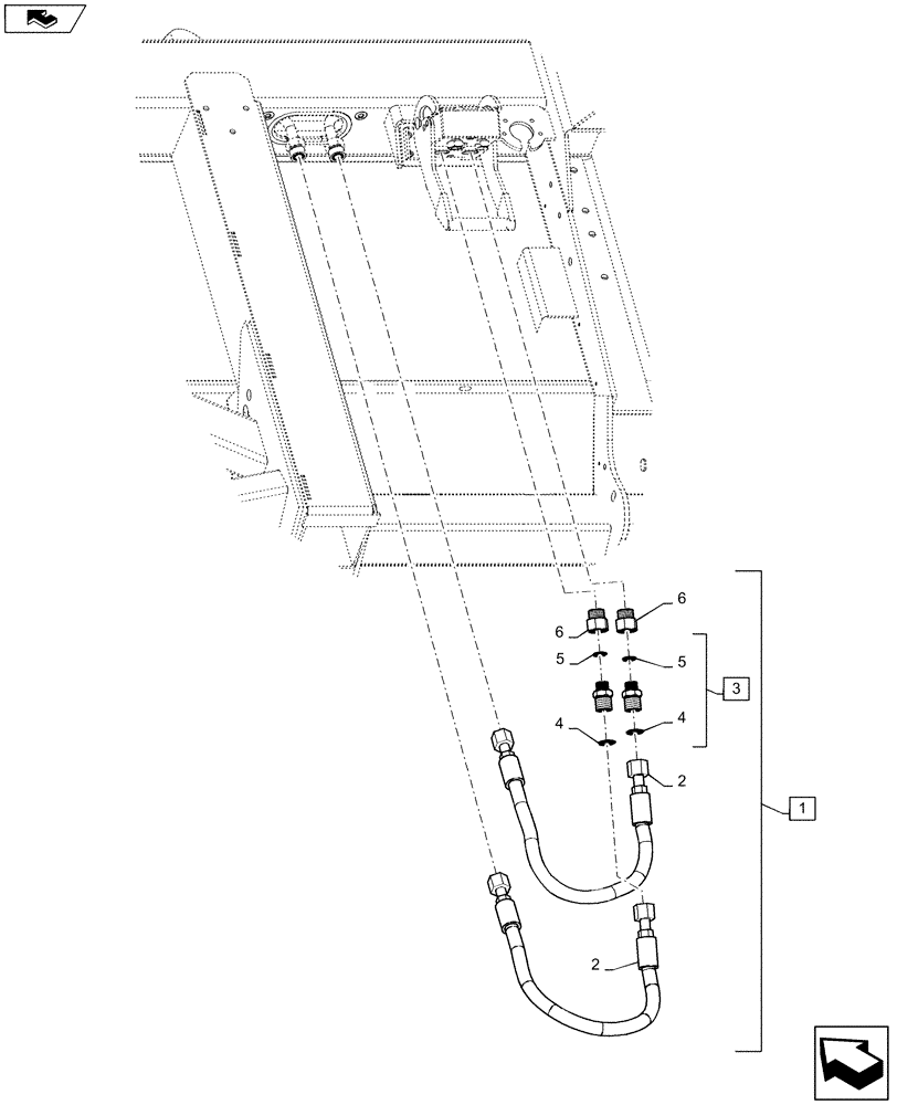 Схема запчастей Case IH 4408-30 - (35.602.AQ) - COUPLING, ASSY, QUICK (35) - HYDRAULIC SYSTEMS