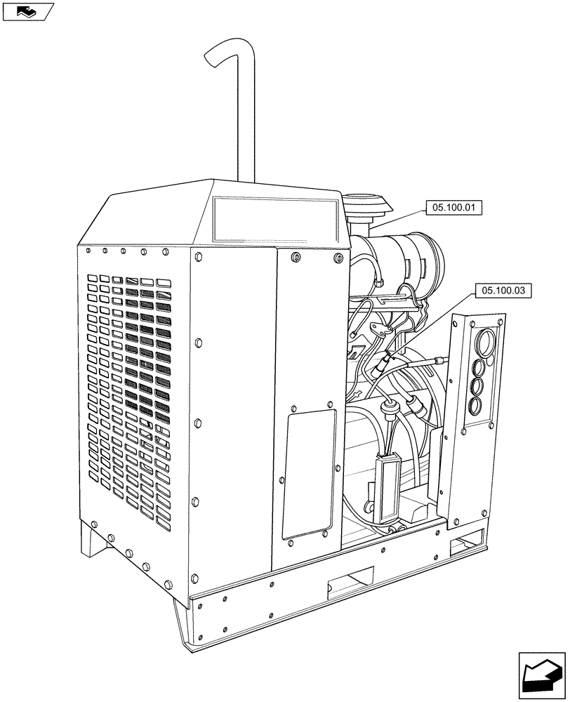 Схема запчастей Case IH RP85 - (00.000.05) - PICTORIAL INDEX - MACHINE COMPLATION AND EQUIPMENT (00) - GENERAL & PICTORIAL INDEX