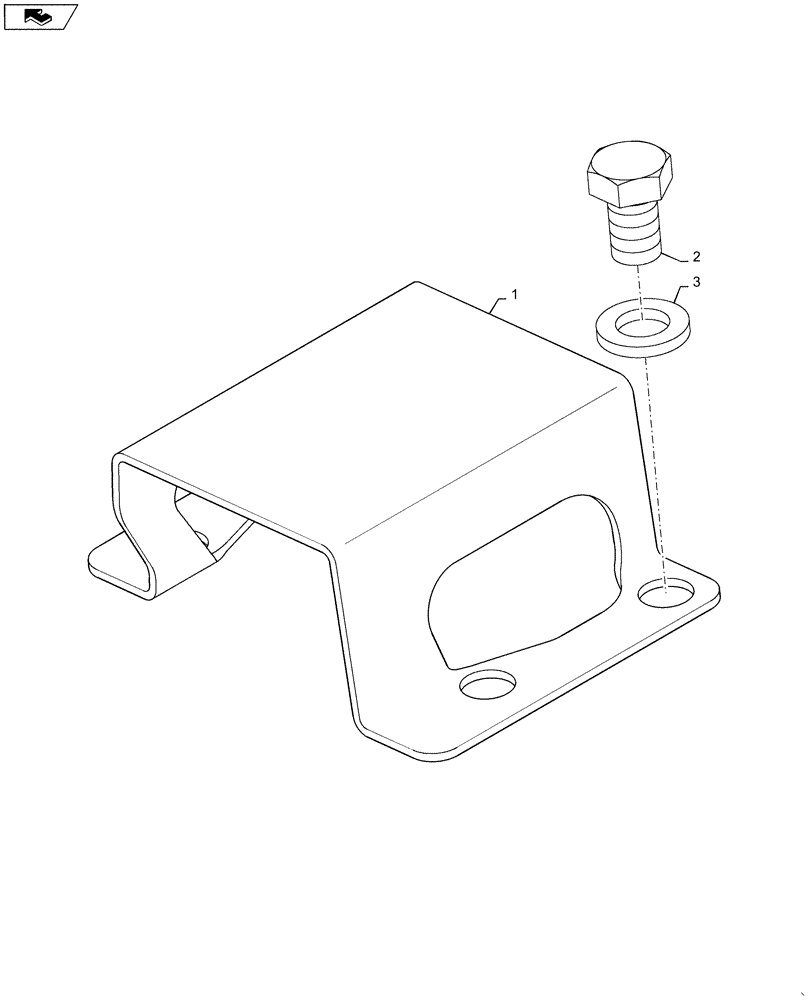 Схема запчастей Case IH MAGNUM 340 - (25.108.AG[03]) - KING PIN SENSOR COVER - CL 4.75 OR CL 5 AXLE - NO FENDERS (25) - FRONT AXLE SYSTEM