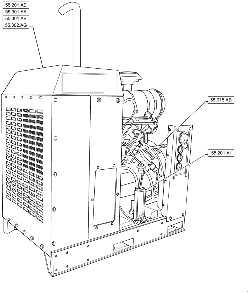 Схема запчастей Case IH RP85 - (05.000.00) - SECTION INDEX - MACHINE COMPLETION (05) - SERVICE & MAINTENANCE