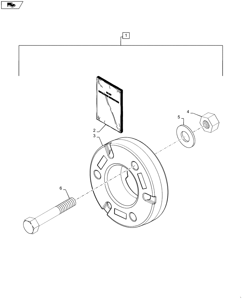 Схема запчастей Case IH MAGNUM 380 - (88.100.39[10]) - DIA KIT, TRACTOR, REAR WHEEL WEIGHTS, 1 PAIR (1750 LBS.) - THIS KIT ONLY ON 12 WHEEL WEIGHT MOUNTING HOLES. (88) - ACCESSORIES