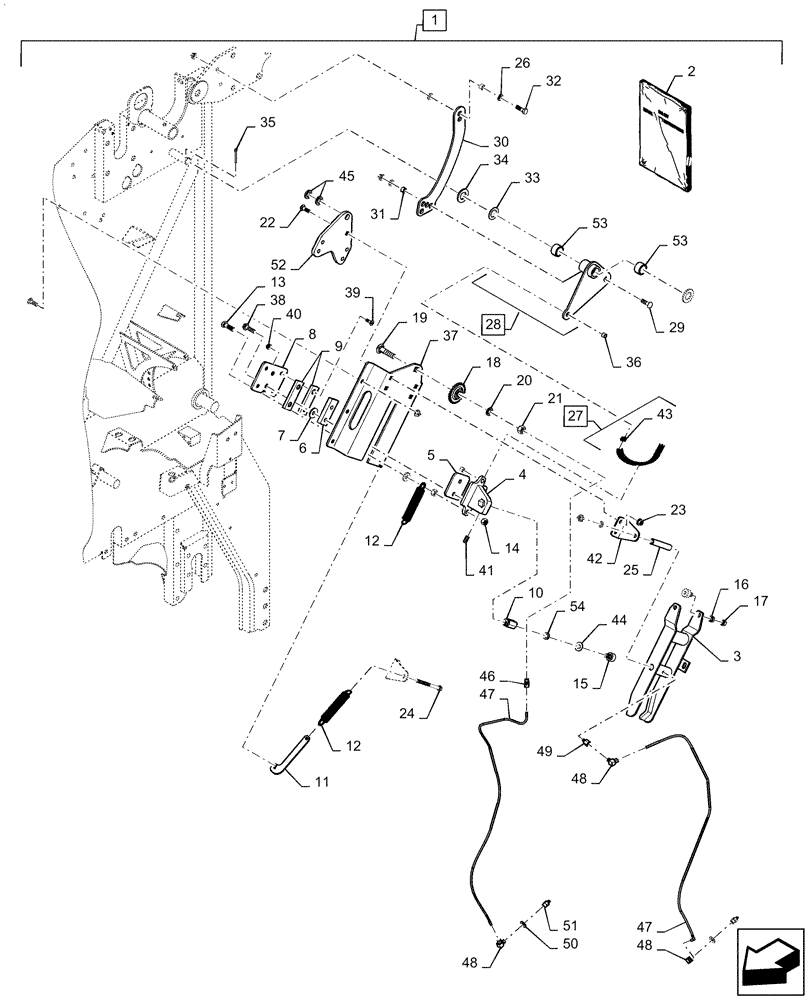 Схема запчастей Case IH RB465 - (88.100.62[03 OBS]) - DIA KIT, DECLUTCH 84402183 (88) - ACCESSORIES