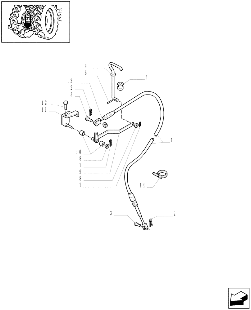 Схема запчастей Case IH MXM190 - (1.89.3/05) - (VAR.080-248) HYDRAULIC AUTOMATIC PICK UP HITCH FOR 1/2 AUXILIARY RAM (09) - IMPLEMENT LIFT