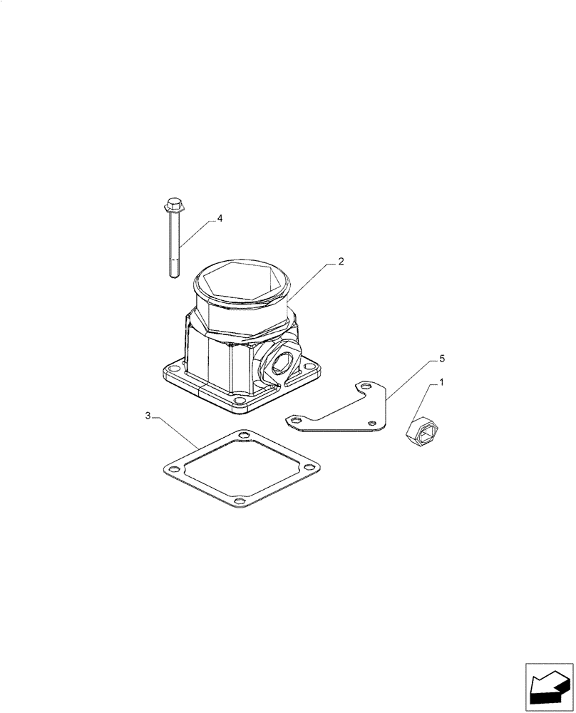 Схема запчастей Case IH F4CE0654B B601 - (10.254.AM[02]) - INTAKE MANIFOLD (10) - ENGINE