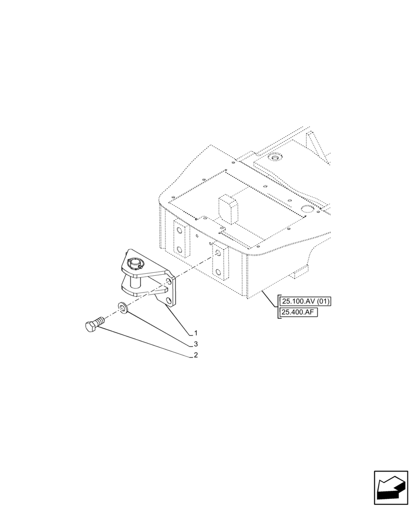 Схема запчастей Case IH FARMALL 65C - (37.106.AA[01]) - VAR - 331122 - TOW HOOK (37) - HITCHES, DRAWBARS & IMPLEMENT COUPLINGS