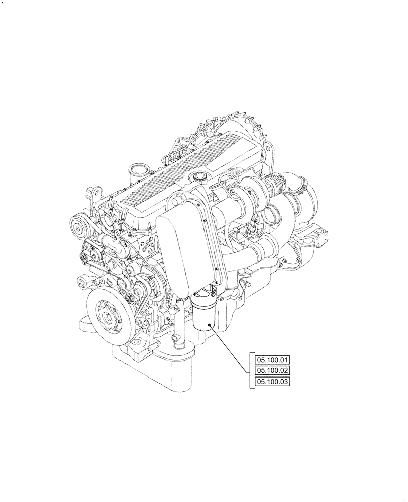 Схема запчастей Case IH F3DFE613F B002 - (00.000.05) - PICTORIAL INDEX - MACHINE COMPLATION AND EQUIPMENT (00) - GENERAL & PICTORIAL INDEX