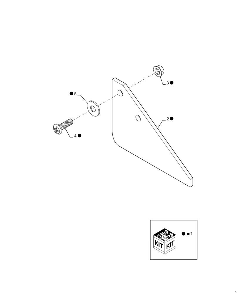 Схема запчастей Case IH 1084 - (09-53[02]) - KIT EAR SAVER- STEEL HOOD (18) - MISCELLANEOUS