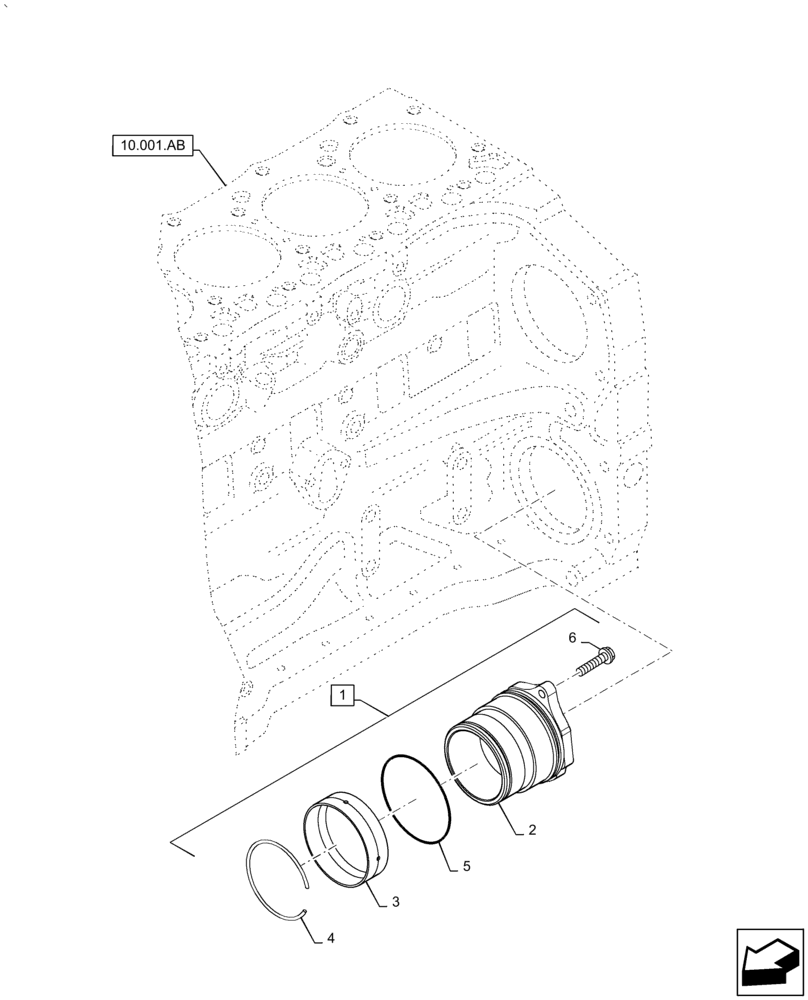 Схема запчастей Case IH PUMA1854 - (31.110.AB[03]) - PTO ASSY (31) - IMPLEMENT POWER TAKE OFF