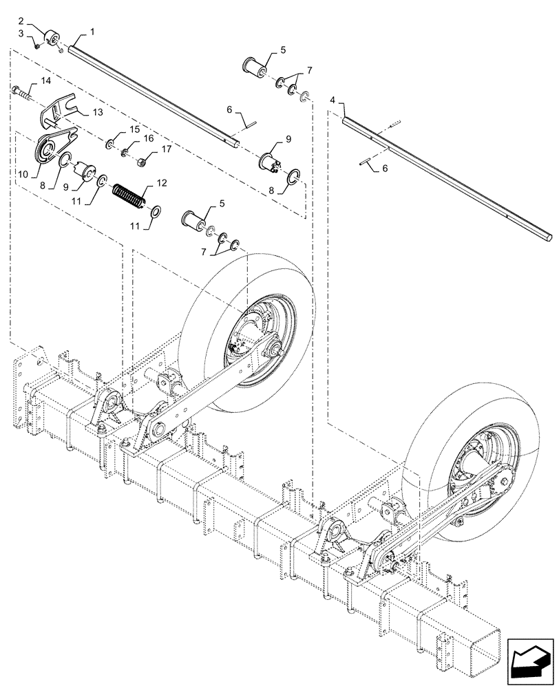 Схема запчастей Case IH 1225 EARLY RISER - (61.901.AB[06]) - MECHANICAL DRIVELINE 8 ROW (61) - METERING SYSTEM