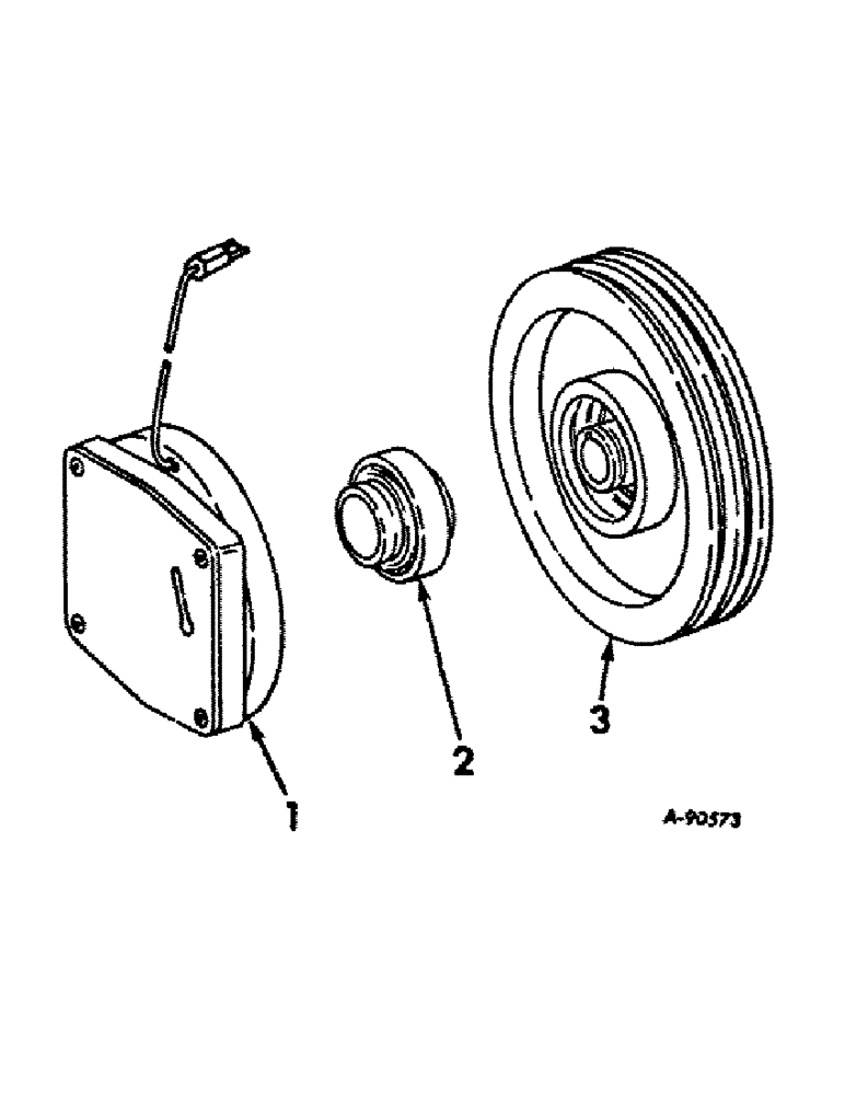 Схема запчастей Case IH 4100 - (N-14) - PARTS ACCESSORIES AND ATTACHMENTS, SHEAVE CLUTCH Accessories & Attachments