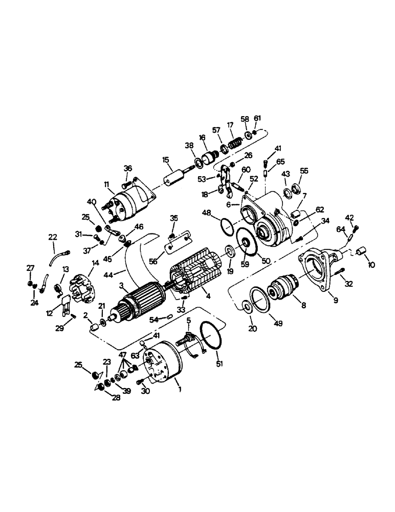 Схема запчастей Case IH 9130 - (02-02) - STARTER ASSEMBLY (06) - ELECTRICAL