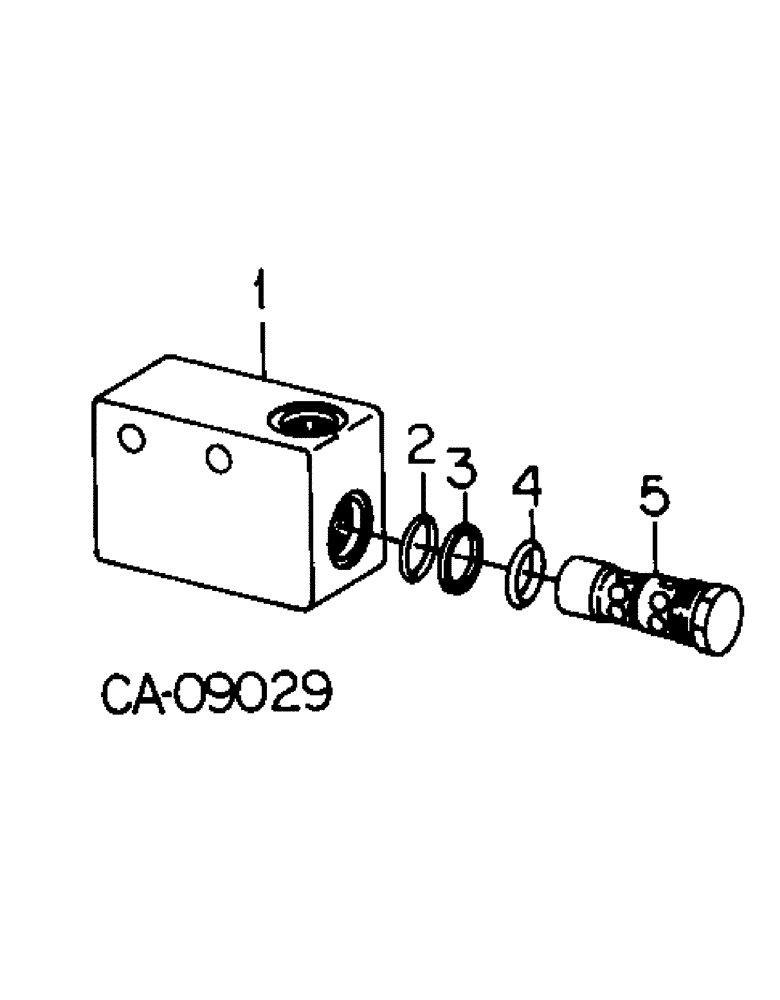 Схема запчастей Case IH 7488 - (10-39) - HYDRAULICS, STEERING RELIEF VALVE (07) - HYDRAULICS