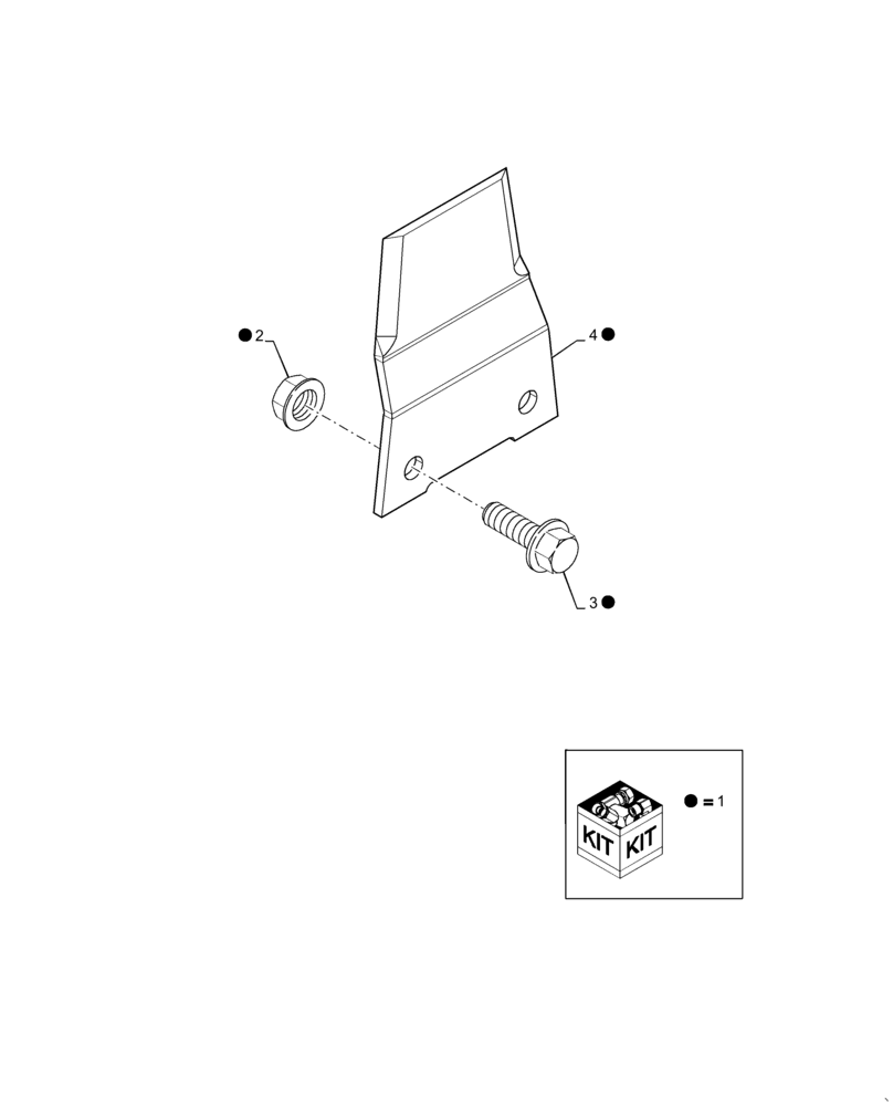 Схема запчастей Case IH 9010 - (88.432.01[01]) - KNIFE, KIT (88) - ACCESSORIES