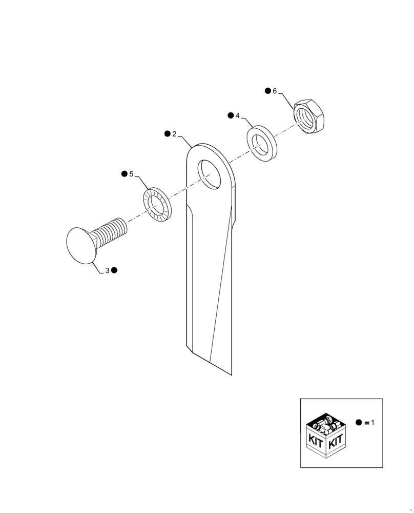 Схема запчастей Case IH 2608XR - (88.089.01[01]) - CHOPPER CORN KIT (88) - ACCESSORIES