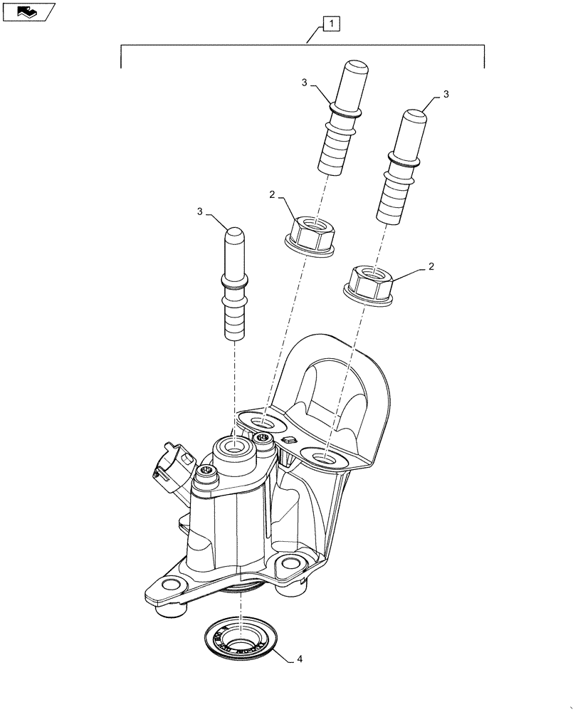 Схема запчастей Case IH 6140 - (10.500.AG[02]) - DEF INJECTOR (10) - ENGINE